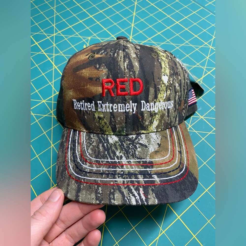 Embroidered Mossy Oak Ball Cap
